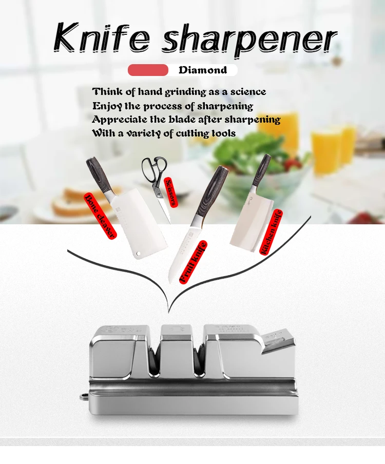 hand held diamond knife sharpener