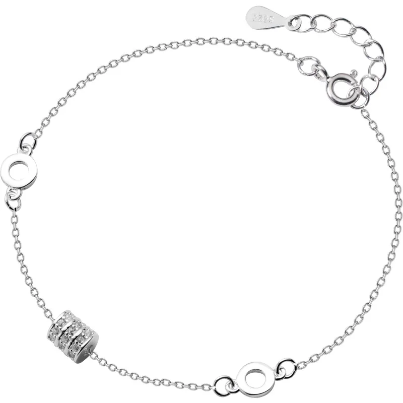 

2020 Factory Direct Fashion Handmade Temperament S925 Silver Boutique Hollow Anklet Jewelry