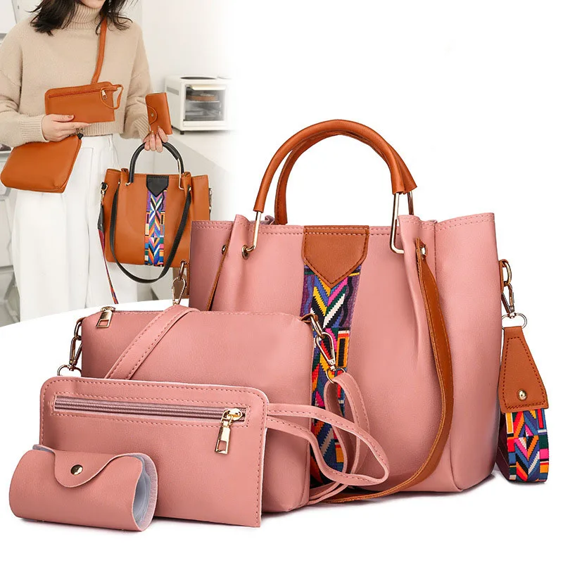 

2021 Fashion Designer Women Shoulder Bag Suit Fashion Clutch Bag Handbag 3 piece Set