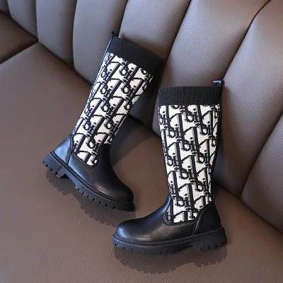 

2020 The Latest Style wholesale high quality black boys girls shoes kids boots