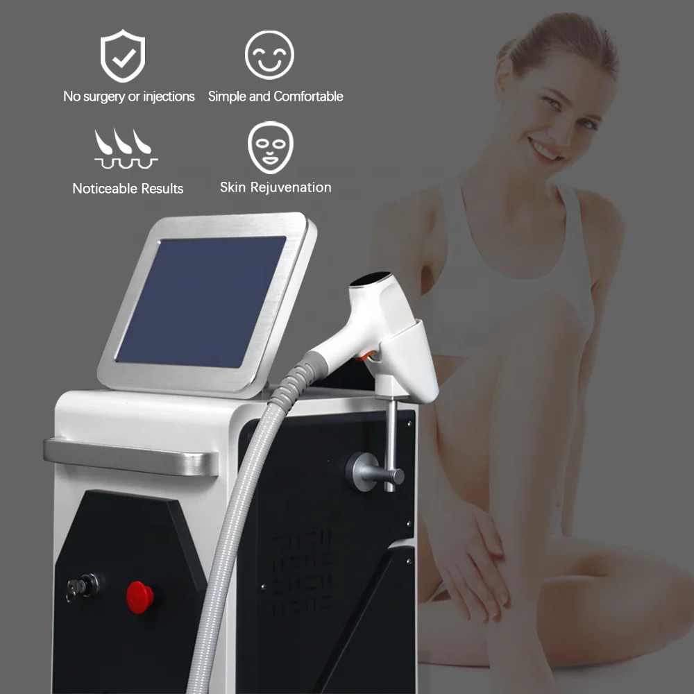 

CE approved big power 2000W UK Soprano ice platinum alexandrite 808nm diode laser hair removal device for sale