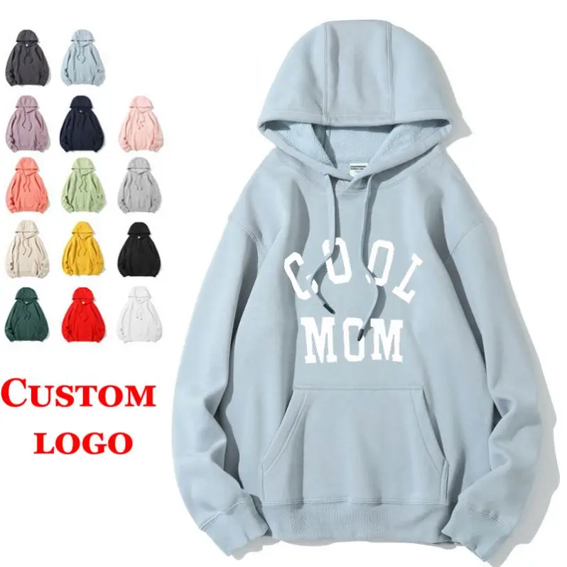 

Fall Winter Polar Fleece Pullover Sweater Solid Color Plus Hoodie Customized T-shirt Advertising Shirt Printed LOGO Hoodie, Picture