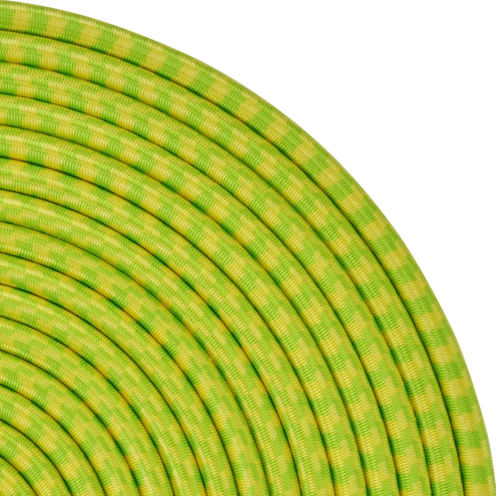 

Elastic Bungee Cord Shock Cord 5mm Neon Green&Yellow