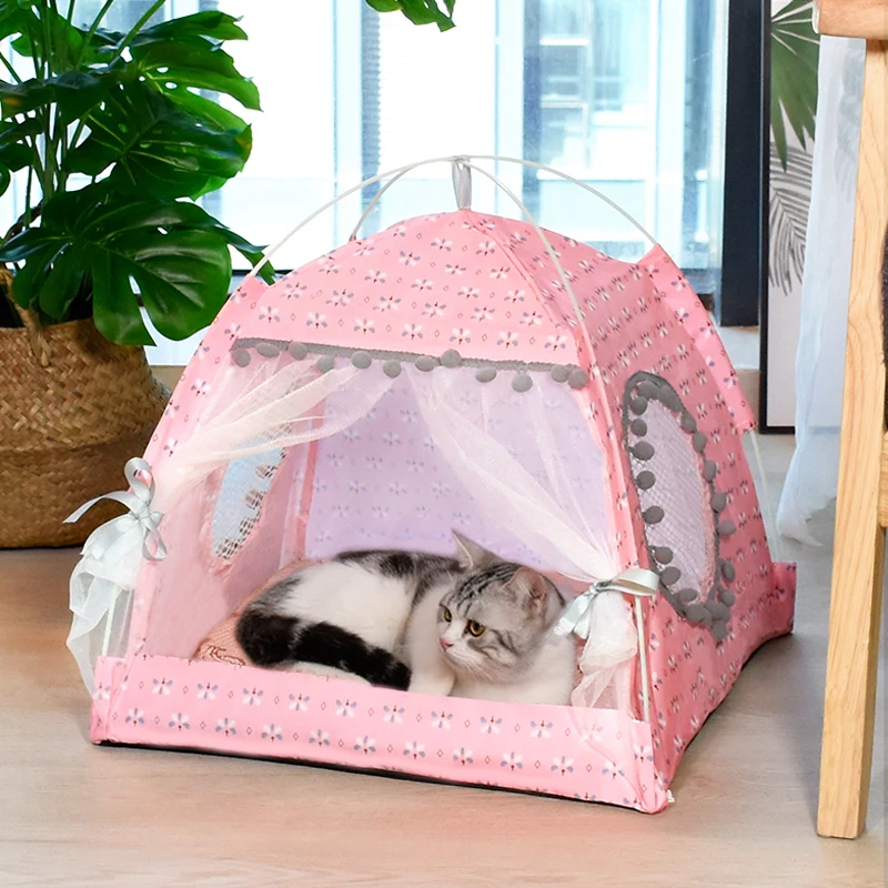 

cat tent bed Pet products the general teepee closed cozy hammock with floors cat house pet small dog house