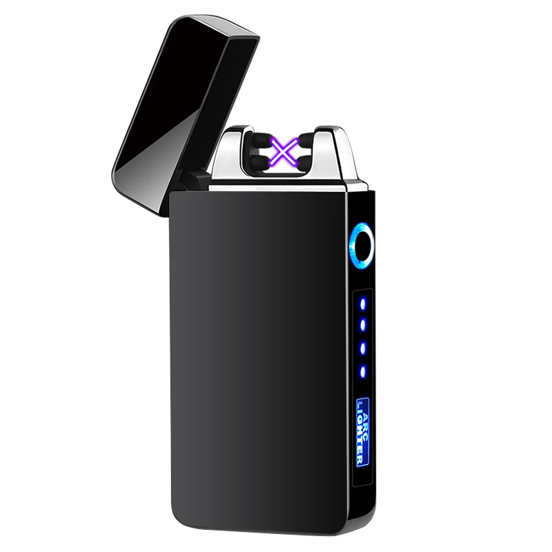 

New version double ARC Pulse usb electric lighter, eco-friendly dual arc lighter