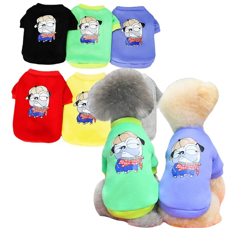 

LS Factory Wholesale Customize Dog Clothes sweater Spring Fall Fashion Knitted Hoodie Pet Clothing