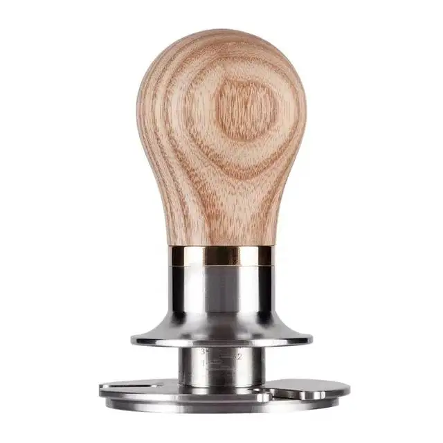 

espresso calibrated coffee tamper with steady pressure anti pressure deviation design Adjustable depth 58.35 mm 58.5 mm53.3mm