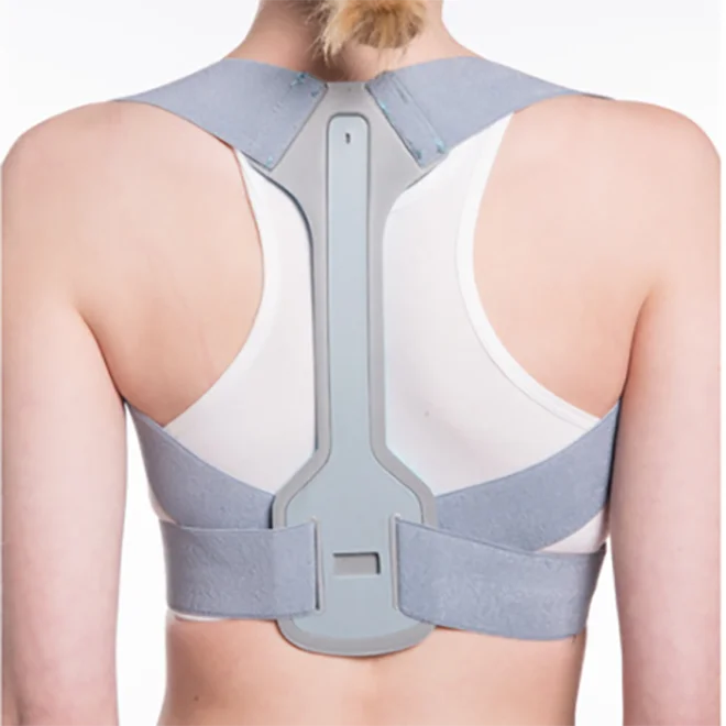

Amazon Best Upper Back Support Band Clavicle Support Back Straightener Shoulder Brace Posture Corrector For Men and Women