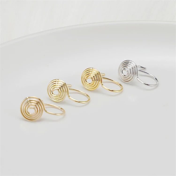 

double earring 14k gold earring for jewelry accessories ear ring hooks