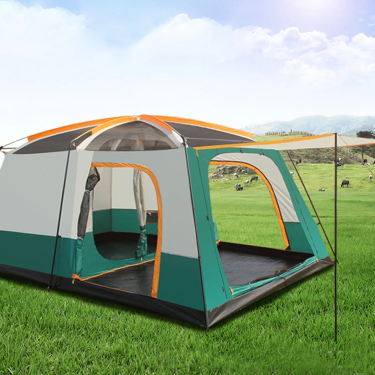 

Newbility  210T Oxford PU camping tent 10 persons waterproof large family, Customizable