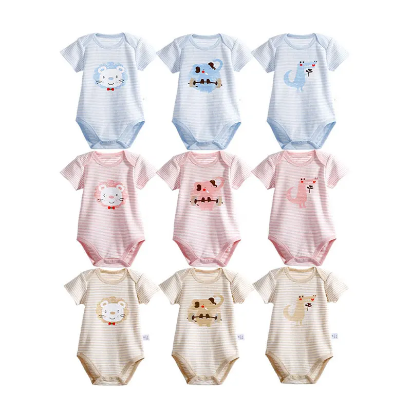 

Toddler Clothing Cheesecloth Baby Climb Clothes, Newborn 5 Pieces Baby Romper Set/