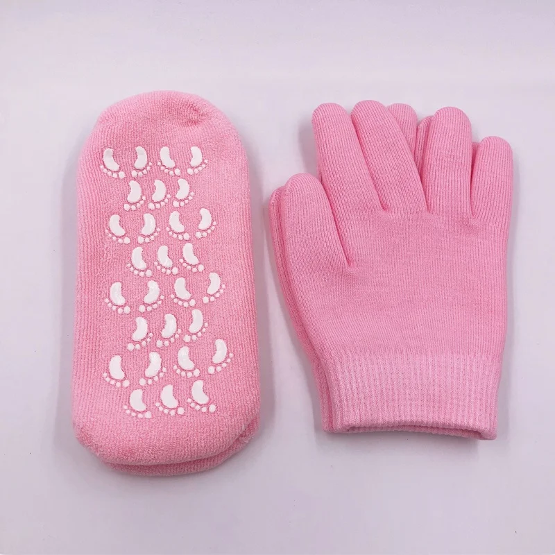 

Gel Socks Gel Gloves Moisturize Soften Repair Whiten Skin Moisturizing Treatment Gel Spa Gloves