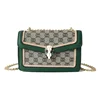 European chain bag snake head bag lady sling bag
