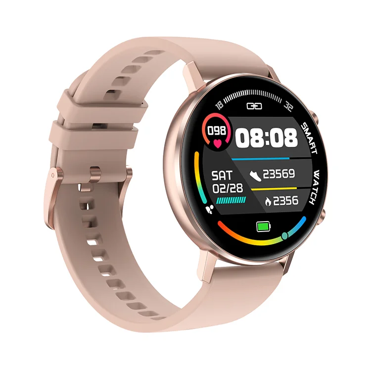 

Smartwatch with Steel&silicon strap DT96 wrist watch blood pressure oxygen monitoring