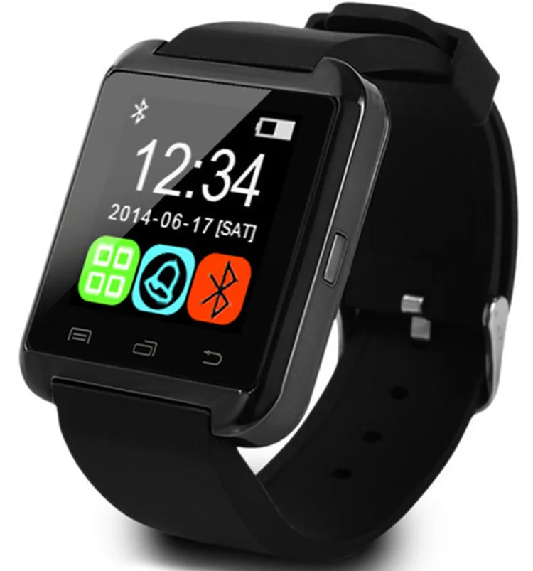 

U8 smartwatch waterproof Sport Pedometer fitness smart watch support android smart watch