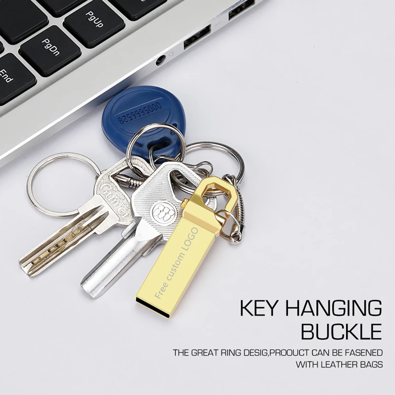 Higi Quality Mini USB Flash Drive USB 3.0 Metal USB stick Real Capacity 8GB 16GB 32GB 64GB Pendrive Free Custom Logo - ANKUX.COM