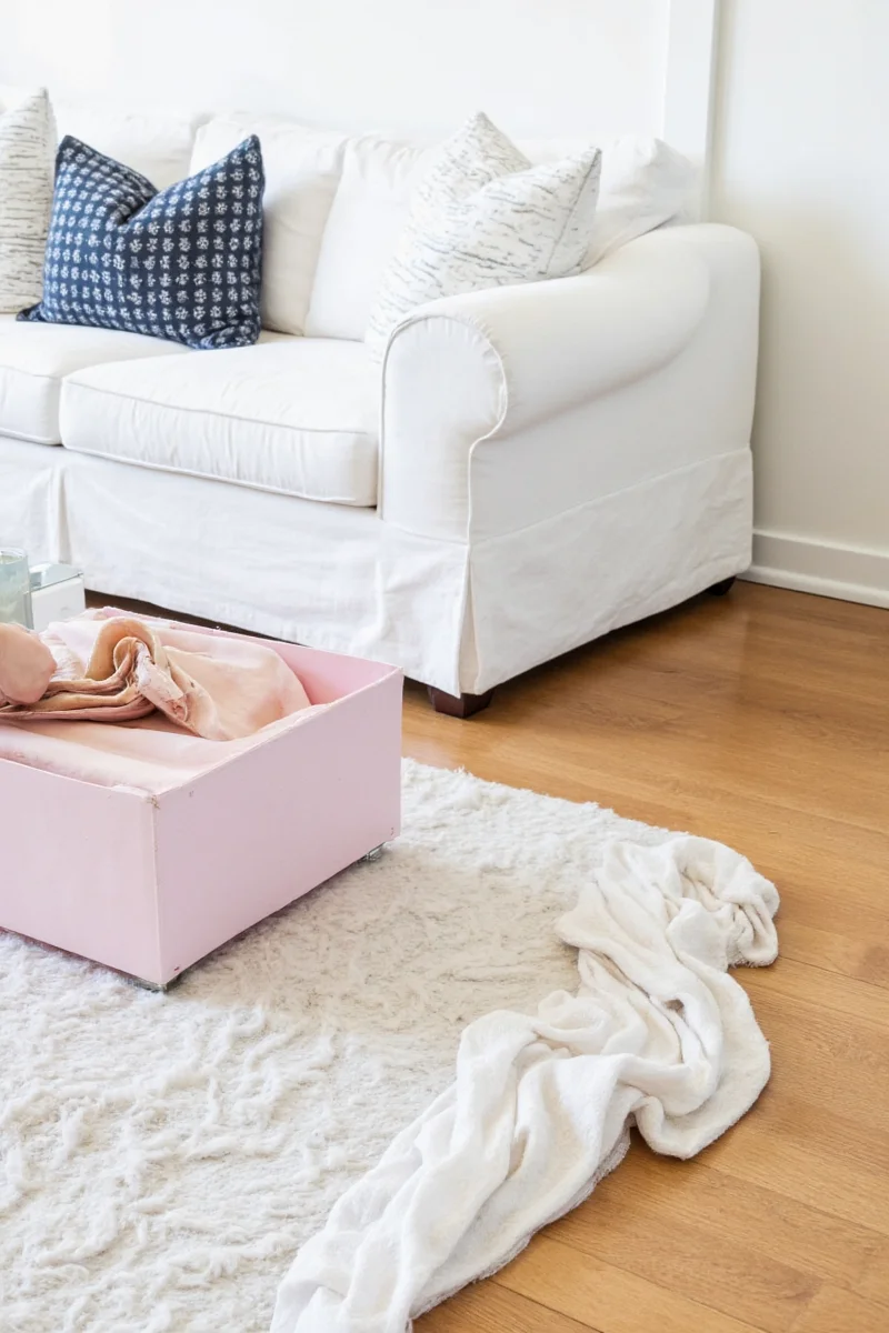 Personalized legacy box with child's name and birthdate