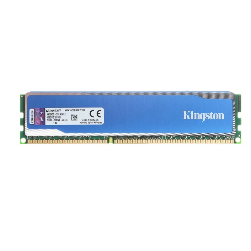 

Kingston HyperX Blu DDR3 1600MHz RAM Memory DDR3 8GB 4GB Memoria RAM 240-Pin DIMM Intel Gaming Memory For Desktop PC3