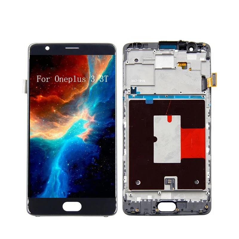 

Wholesale Lcds For OnePlus 3/3T A3000 A3003 A3010 Mobile Phone Lcd For ONEPLUS3 ONEPLUS3T Touch Screen Digitizer Assembly, Black