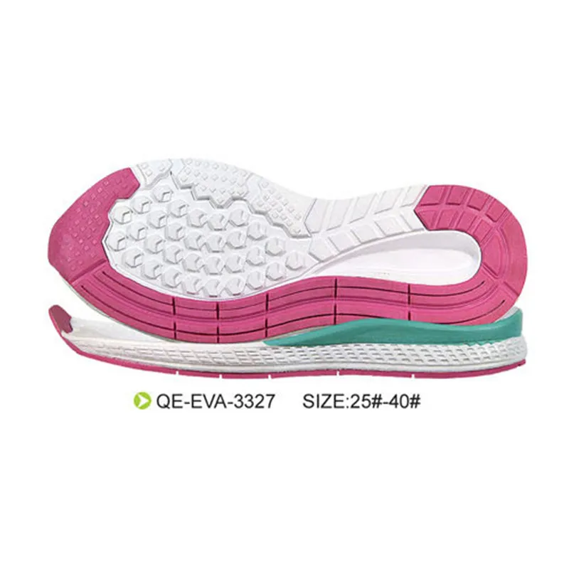 

High quality EVA casual outsole luminous MD sports shoes outsole for Children shoes sole, White