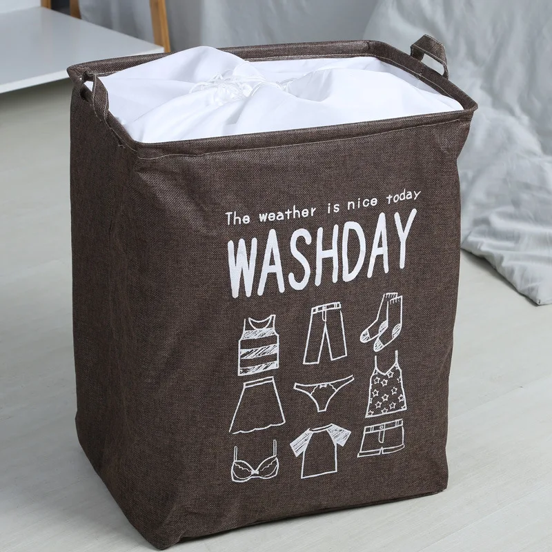 
Cube folding laundry basket for kids toy storage basket sundries books lego dog toys box clothes storage bag 
