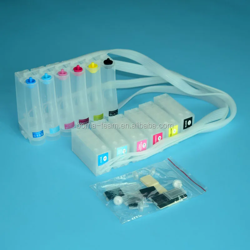PP100 PP50 CISS Continuous Ink Supply System for Epson PP-100 PP-50 PJIC1- PJIC6 Ink Discproducer Disc Publisher CD DVD Printer
