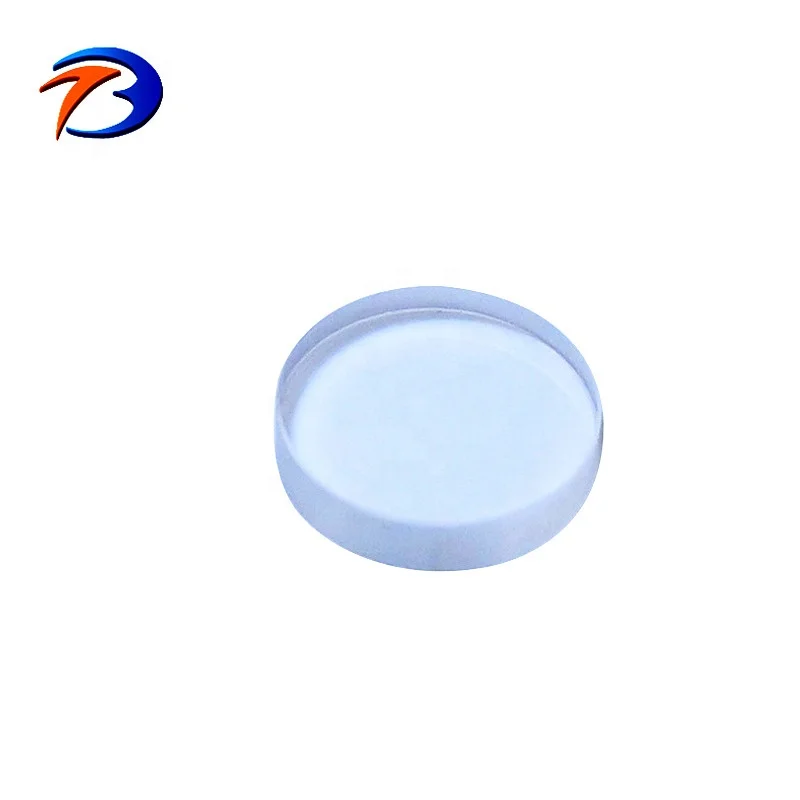 diameter 55mm fused silica quartz glass window v coating 355nm  for laser debris shields