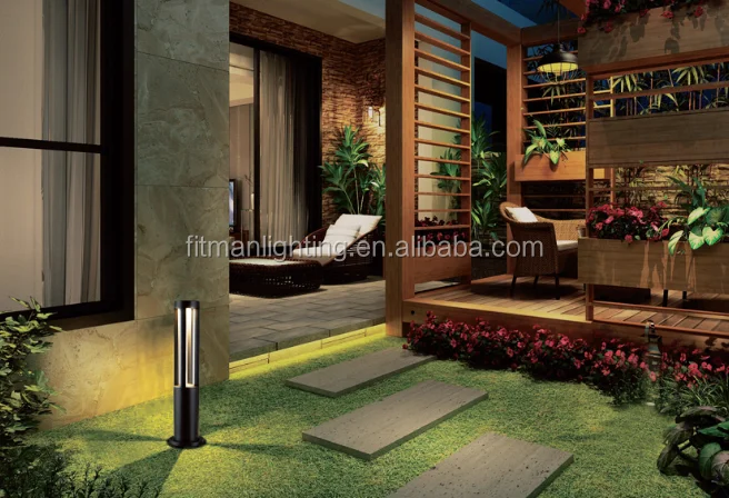 10w LED景观花园灯户外防水装饰通道别墅花园照明护柱灯