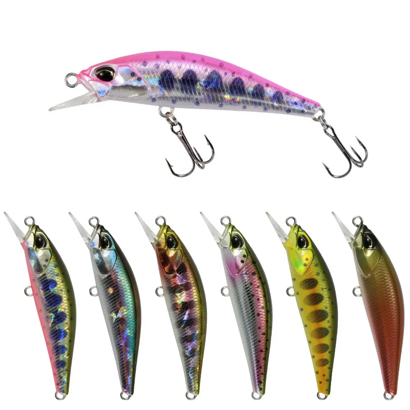 

water Hard bait fishing lure Slow 50MM/4G Sinking minnow, Various