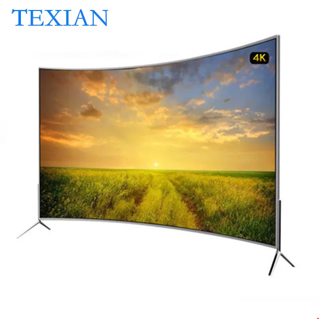 

High Quality LED Television 55 Inch Curved UHD Explosion-Proof Smart Wifi TV New Design