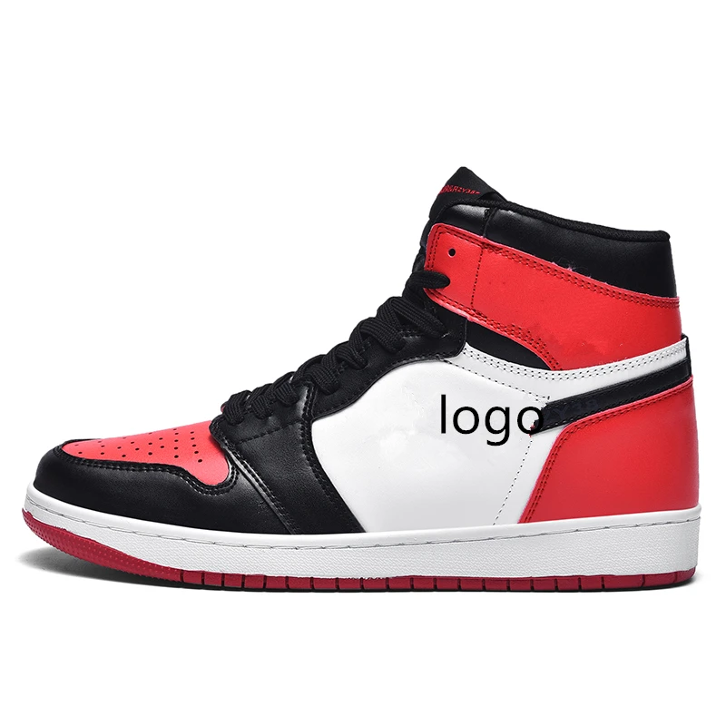 

American classic fashion retro high-top all-match basketball shoes series A J Custom logo N K