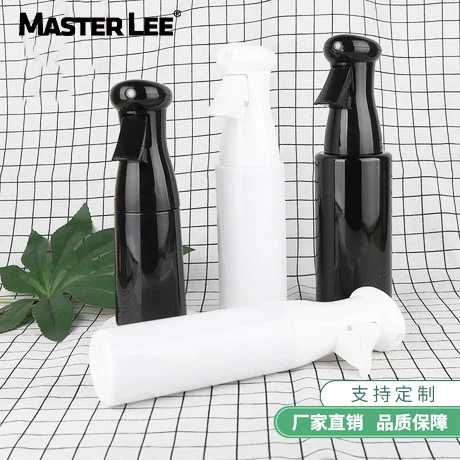 

Masterlee Barber Hairdressing  Spray Bottle Plastic Trigger Fine Mist Spray Bottle, Black+white