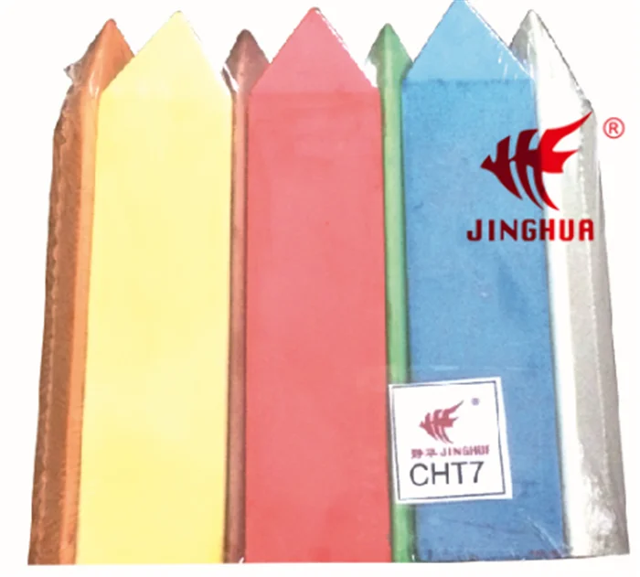 
Factory price different package high quality Sidewalk Chalk triangle shaped Jumbo colored chalk 