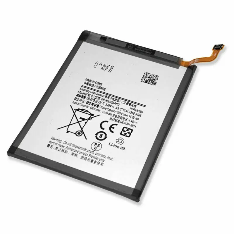 

Replacement Battery for Samsung Galaxy A20 A30 A50 EB-BA505ABN 4000mAh Original Genuine OEM