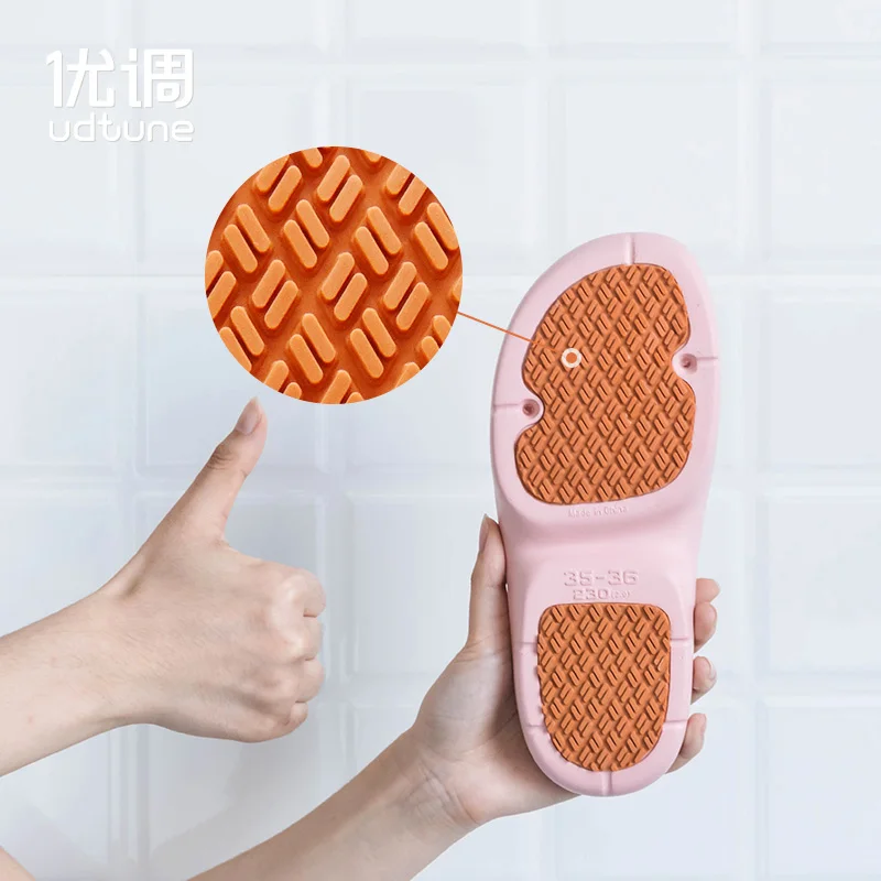 

UTUNE Dropshipping Men Elderly Sandals Indoor House Bathing Anti-slip Sandals Home Men Women Slipper, Multi color