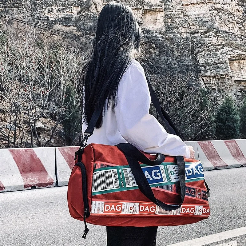 

DB081 Travel Gym Ladies Tote Colourful Sequins Messenger Bag Oxford Female Fashionable Messenger Bags Women