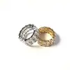 Two rows of 14KCZ Lab diamond wedding rings
