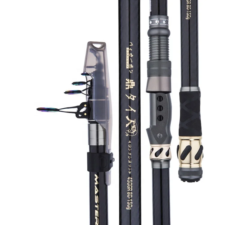 2019 new carbon 4-6 section deep sea fishing rods
