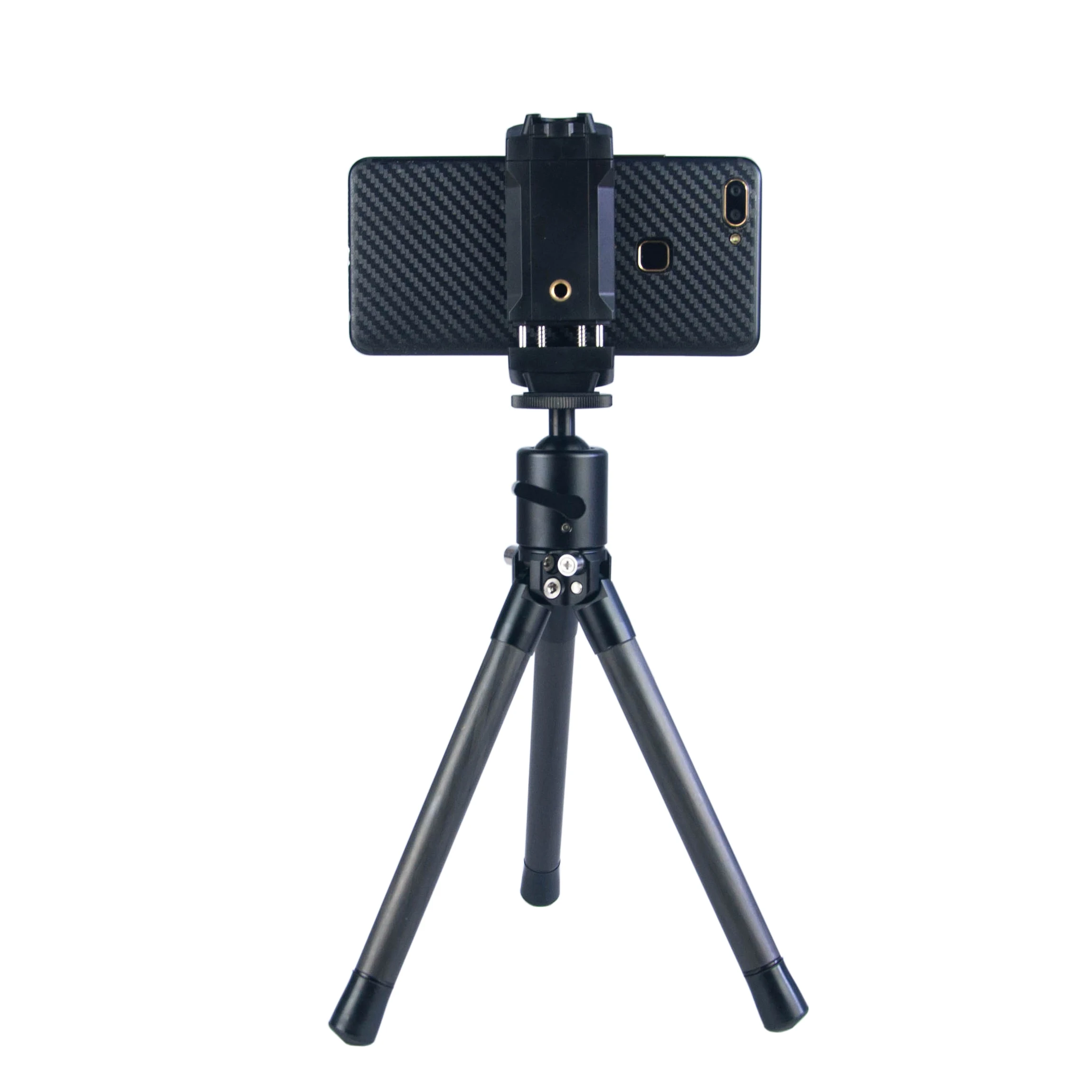 

Convenient Telescopic Table Tripod carbon fiber Mini Tripod, Black