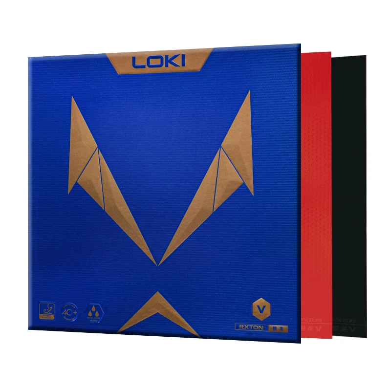 

LOKI RXTON 5 Professional Table Tennis Racket Rubber ITTF Approved Ping Pong Rubber For Professional Training