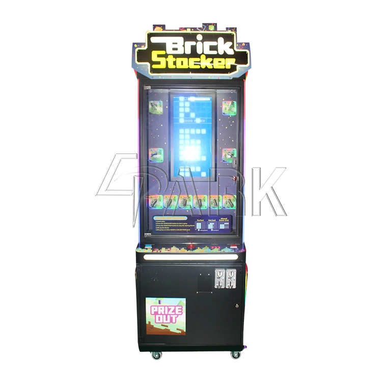 

EPARK Brick Stacker Coin Operated Games Lottery Ticket Video Games Arcade Game Console for Sale 1 Player Ep-brick Stacker CN;GUA