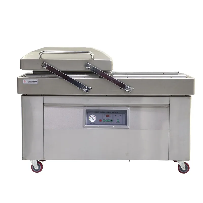 New Condition and Food Factory Applicable DZ600B/2SB vertical vacuum pack machine with two chambers