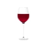 Wholesale glassware manufacturers high quality clear stem red wine glass