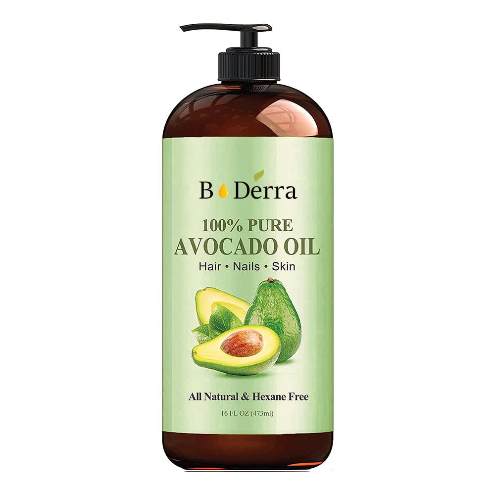 

100% Pure Natural Avocado Hair Oil Aromatherapy Massage Oil for Body Skin