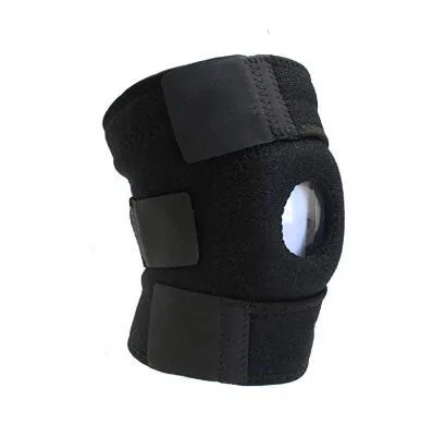 

2021 Adjustable Open Patella Elastic Silicone Neoprene Knee Brace Support, for Meniscus Tear Arthritis and Quick Recovery