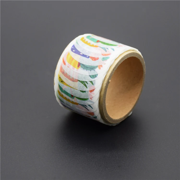 
2020 Free Sample Japan Custom Printed Kawaii Overlap Washi Tape 