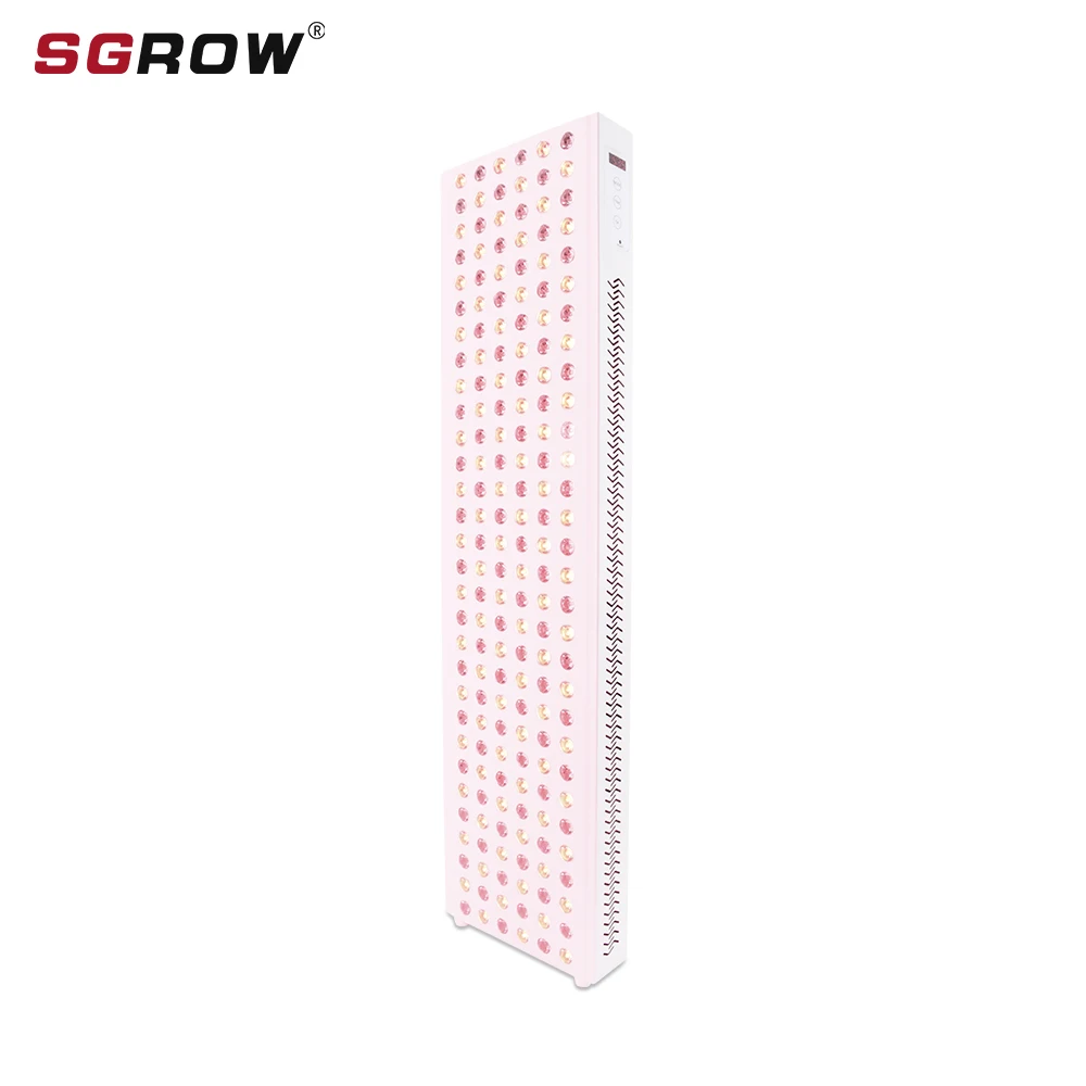 

2021 SGROW Newest Maxpro900 660nm 850nm Red Near Infrared Full body 900W Light Therapy Bed Therapies Lamp