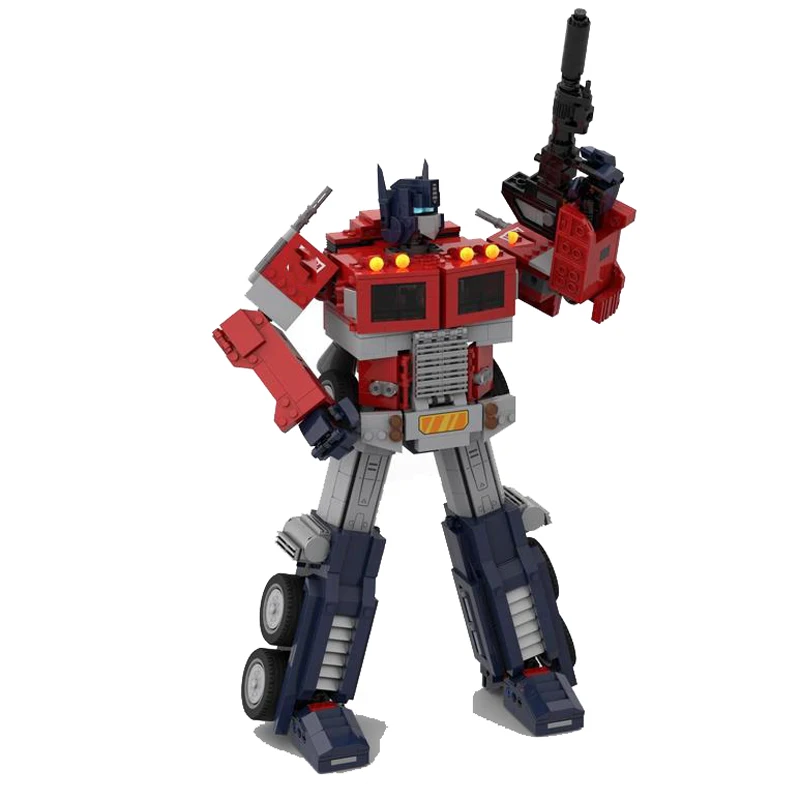 

10203 10302 1508pcs/set Transformation Robot Prime Block Truck Transforming Robot Toys Movie Building Blocks Toys For Kids
