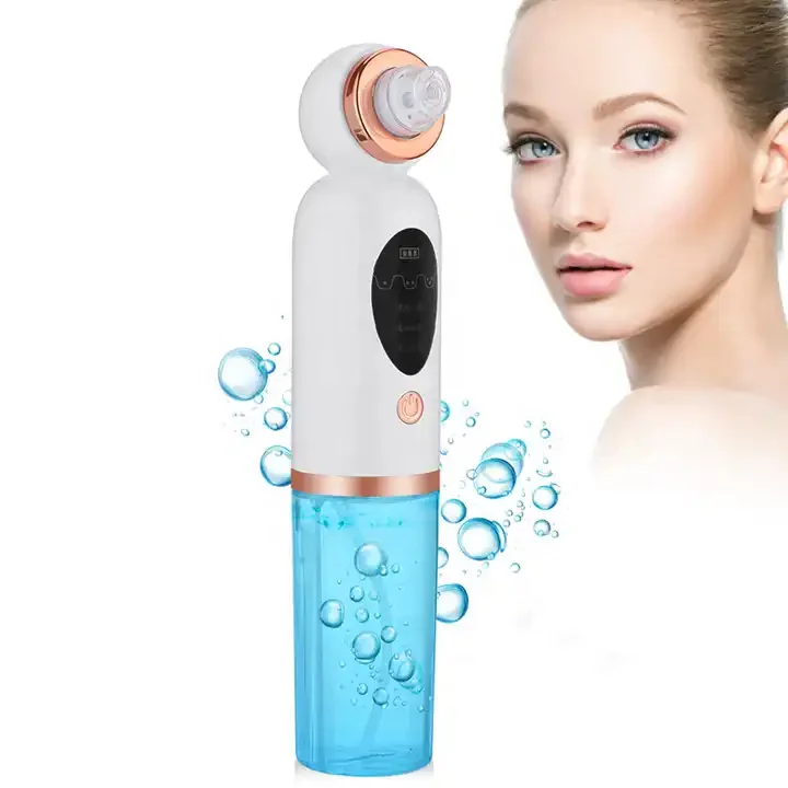 

New Pore Cleaner Tool Small Bubble Pore Vacuum Blackhead Remover With Water Cycle For Home Use