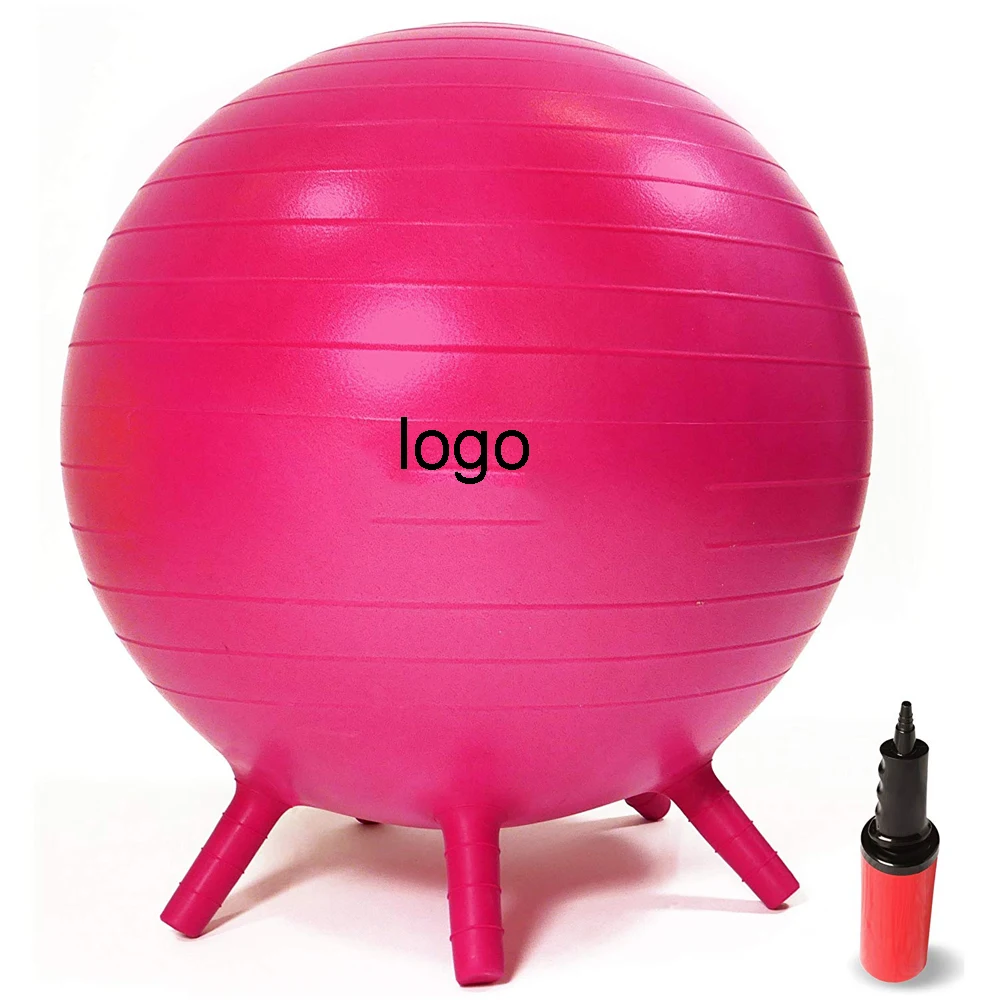 yoga ball with feet